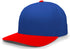 Pacific Headwear Pro-Wool Hook-And-Loop Adjustable Cap (705W), Color 'RoyalRed'